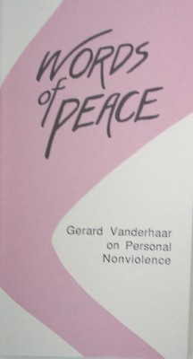 Words of Peace-Vanderhaar