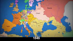 1000 Years of European Borders
